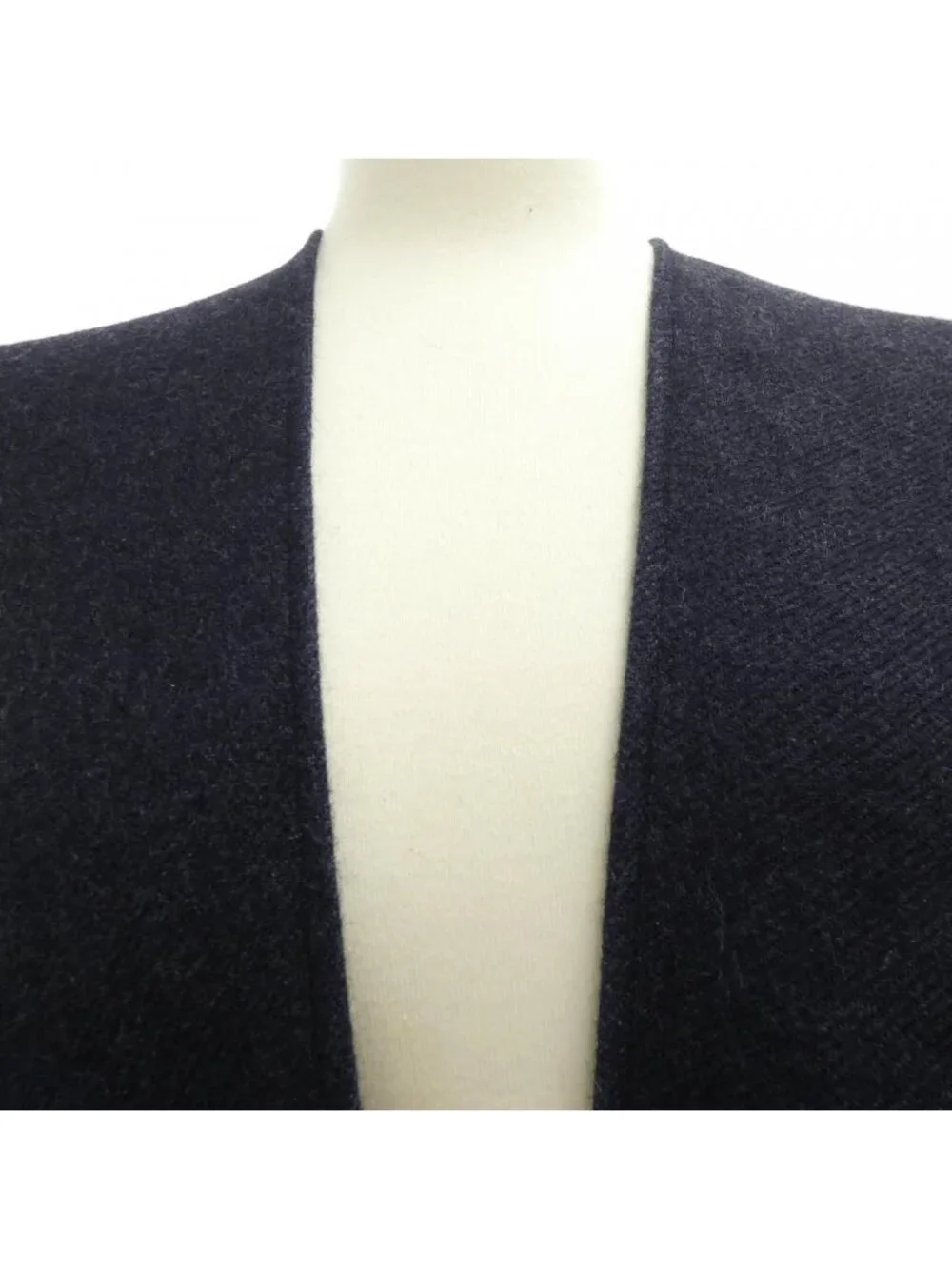 Chanel Stole Scarf Navy